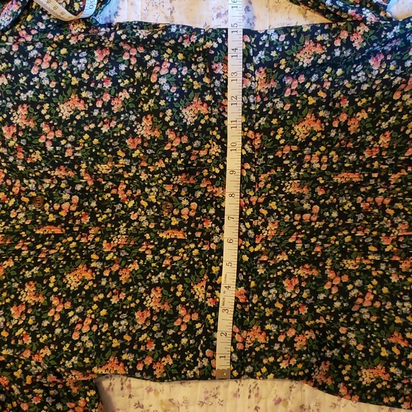 Sezane Sobral Mini Dress Garden Marine 38 or 6 - Picture 16 of 16